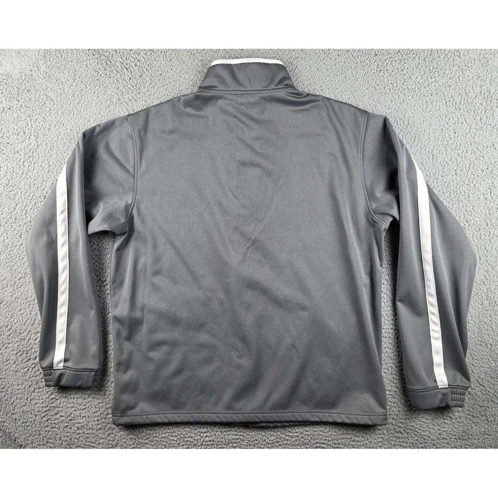 Under Armour Jacket Mens L Gray Full Zip Softshell Coors Light Beer‎ Logo